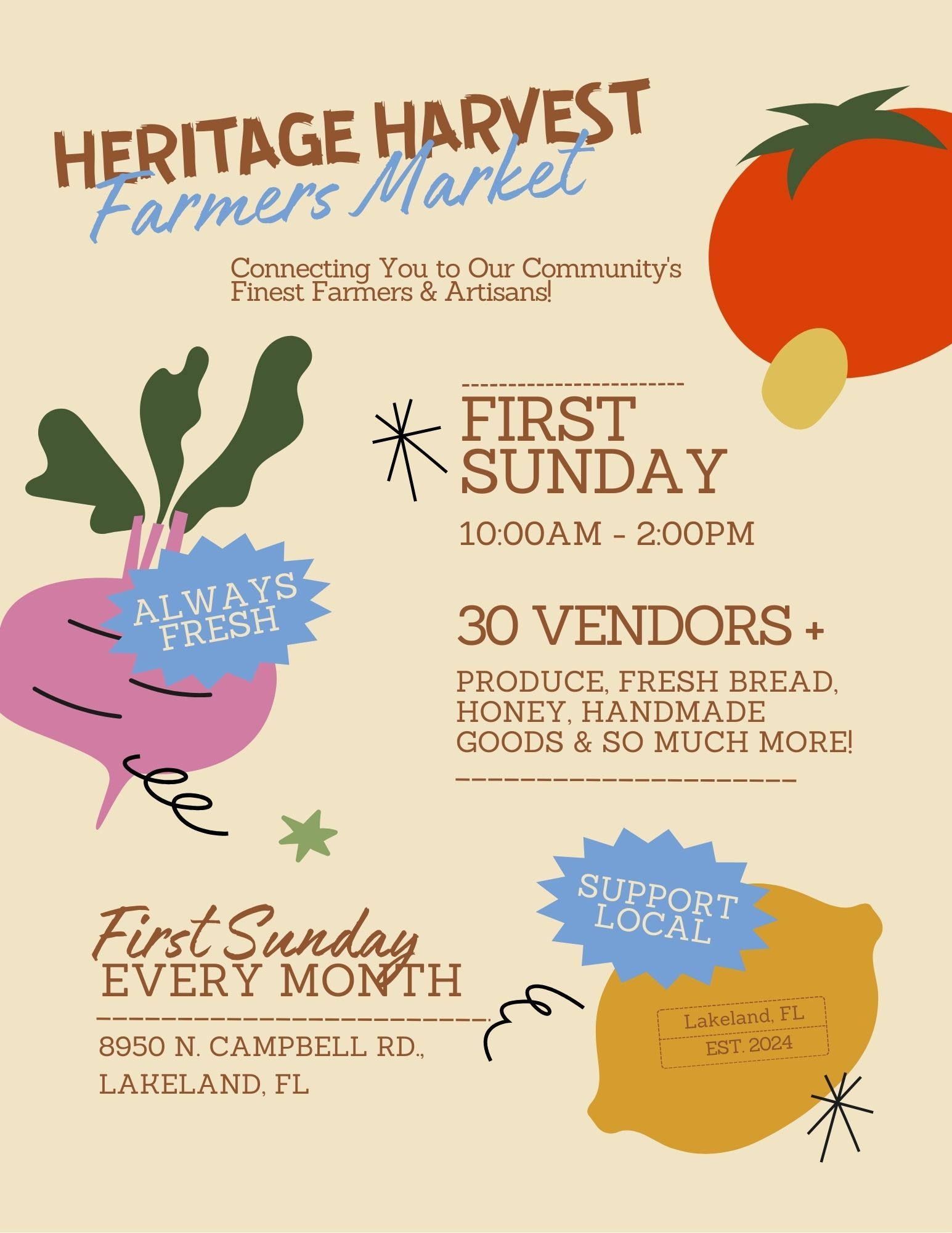 Heritage Harvet Farmers Market