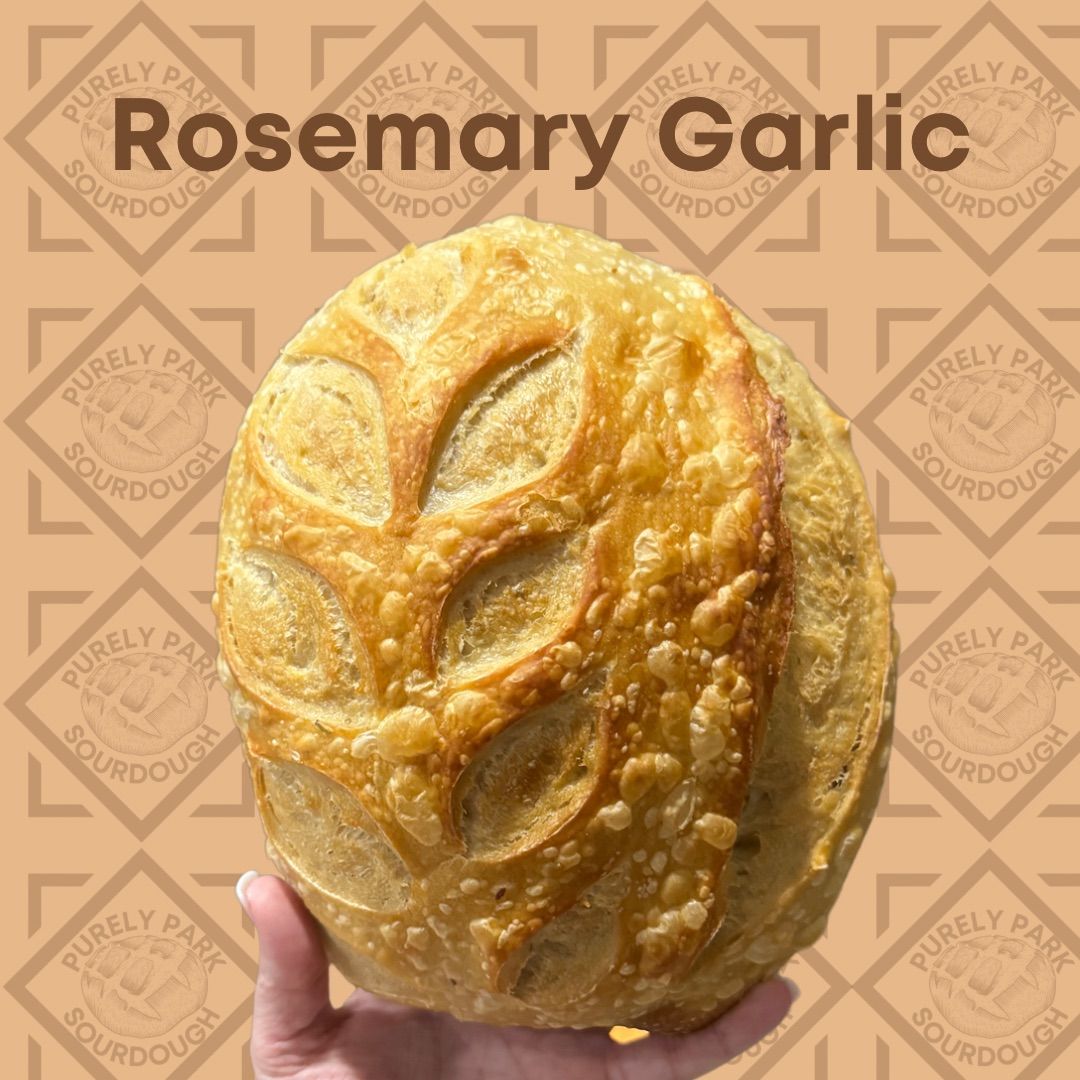 Rosemary Garlic Sourdough Bread