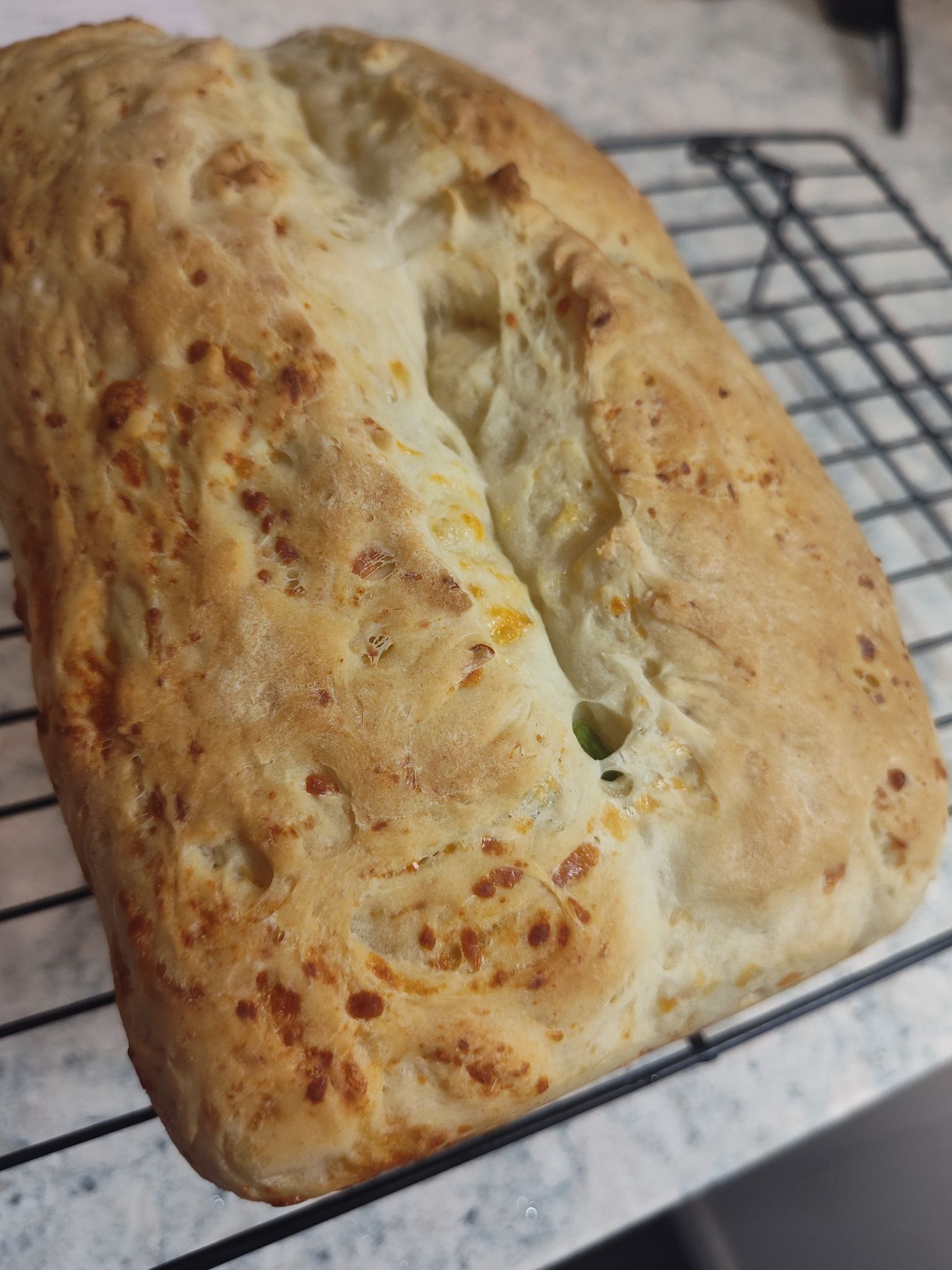 Cheddar Jalapeno Bread