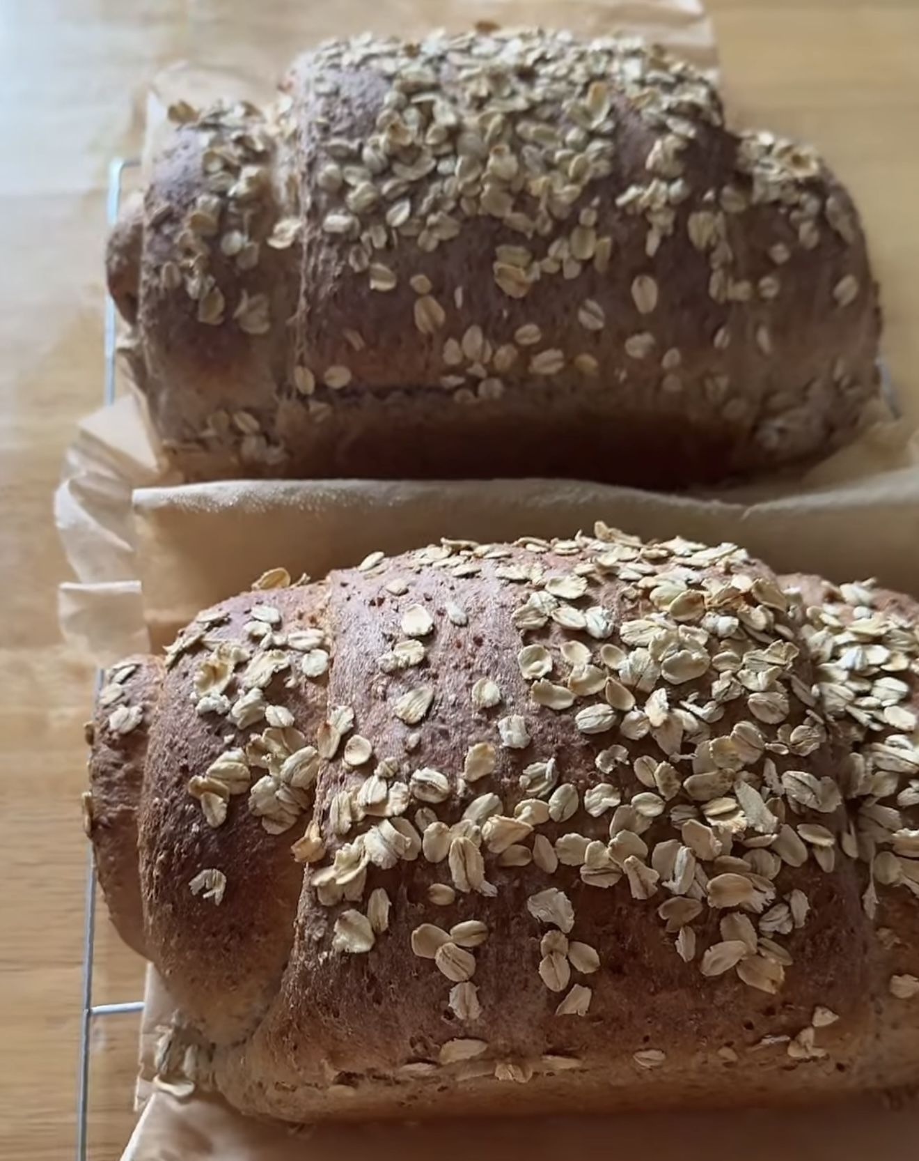 Multigrain, honey oat bread